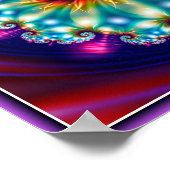 Mooie fractaal poster (Hoek)