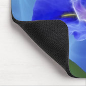 Mooie fractale iris en de betekenis ervan muismat (Hoek)