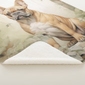 Mooie Franchie Sherpa Deken (3/4)