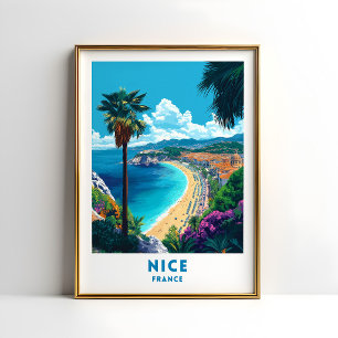 Mooie Frankrijk Reisposter Muurkunst Poster