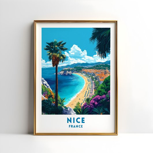 Mooie Frankrijk Reisposter Muurkunst Poster