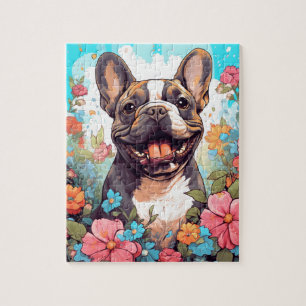 Mooie Franse Bulldog hond Legpuzzel