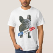 Mooie Franse Bulldog T-shirt (Voorkant)
