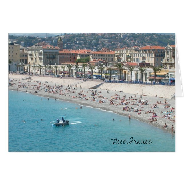 Mooie Franse kaart (Voorkant Horizontaal)