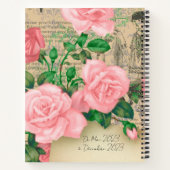 Mooie Franse krant Notitieboek (Achterkant)