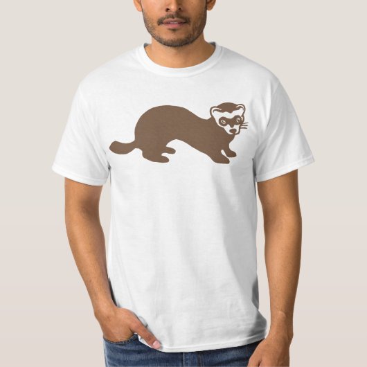 Mooie fret afbeelding t-shirt (Voorkant)