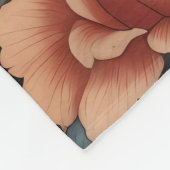 Mooie fret William Morris geïnspireerd Fleece Deken (Hoek)