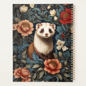 Mooie fret William Morris geïnspireerd Planner (Achterkant)