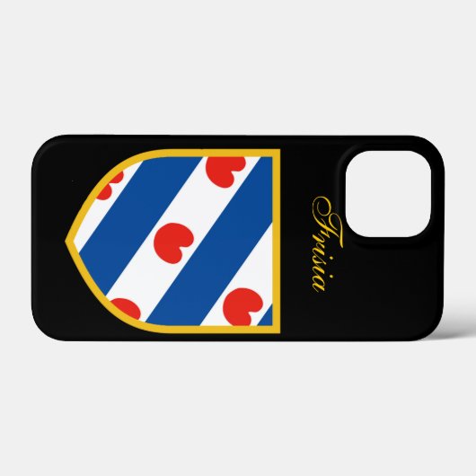 Mooie Frisia-vlag Case-Mate iPhone Case (Achterkant (horizontaal))