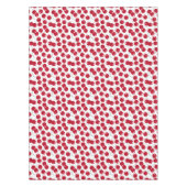 Mooie frisse rode kersen thema tafelkleed (Voorkant)