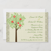 Mooie fruitboom verloving foto aankondiging (Voorkant)