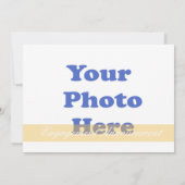 Mooie fruitboom verloving foto aankondiging (Achterkant)