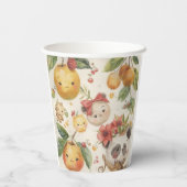 Mooie Fruitige Papieren bekers (Achterkant)