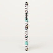 Mooie Fruitpatroon Zomer Thema Monogram Case-Mate iPhone Case (Achterkant / rechts)