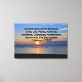 MOOIE GALATEN 5 SUNRISE CANVAS PRINT (Voorkant)