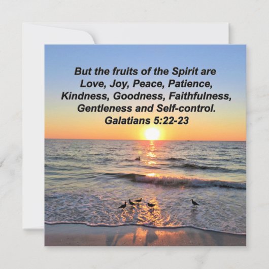 MOOIE GALATEN 5 ZONNEOPGANG KAART (Voorkant)