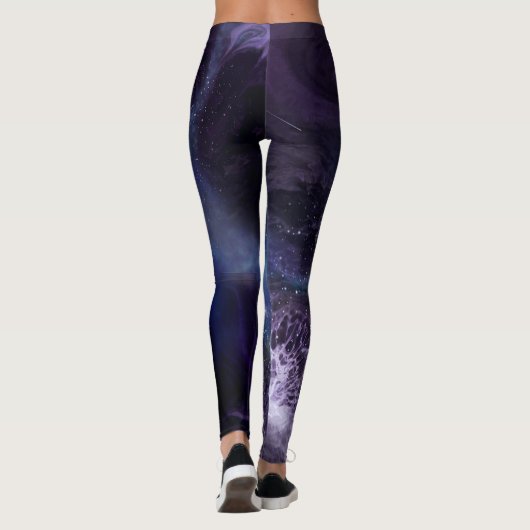 Mooie Galaxy Pattern leggings (Achterkant)