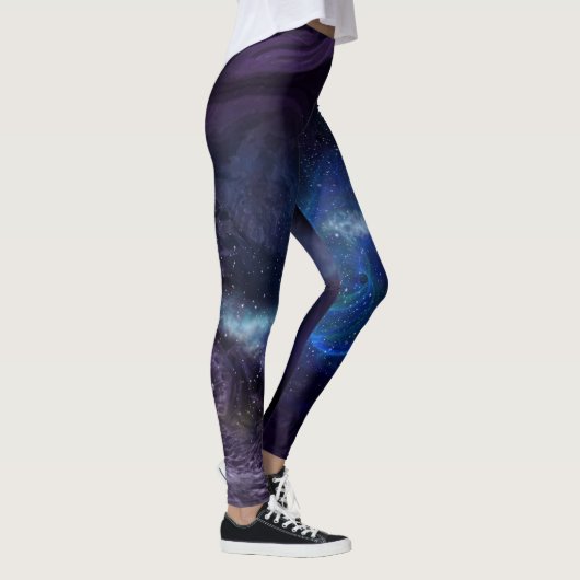Mooie Galaxy Pattern leggings (Rechts)