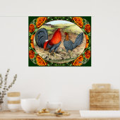 Mooie game Fowl Poster (Keuken)