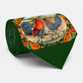 Mooie game Fowl Stropdas (Opgerold)