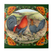 Mooie game Fowl Tegeltje (Voorkant)