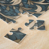 Mooie gans William Morris Geïnspireerd Legpuzzel (Zijkant)