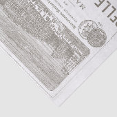 Mooie Gardeners House Paris 1888 Tissuepapier (Detail)