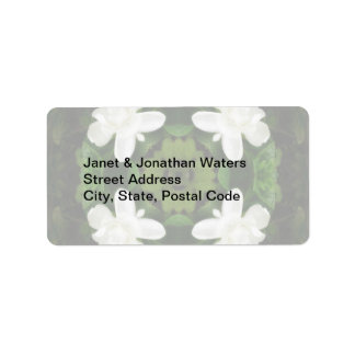 Mooie Gardenia 5 Kaleidoscoop 1 Etiket