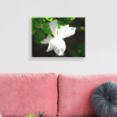 Mooie Gardenia Bloem Canvas Afdruk (Insitu (Woonkamer))