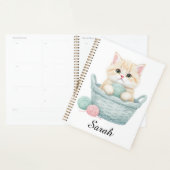 Mooie garen kat spiraal planner (Display)