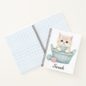 Mooie garen katje agenda (Binnen)