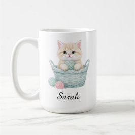 Mooie garen katten mok