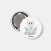 Mooie garen kattenmagneet magneet (Voorkant / Achterkant)