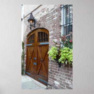 Mooie Gateway in Charleston Poster