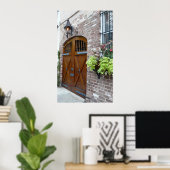 Mooie Gateway in Charleston Poster (Thuiskantoor)