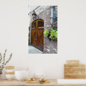 Mooie Gateway in Charleston Poster (Keuken)