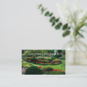 Mooie gazon foto landschapsarchitectuur Visitekaar Visitekaartje (Staand voorkant)