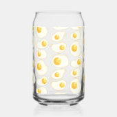 Mooie gebakken eieren blikvorm glas (Links)