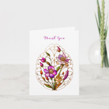 Mooie gebloemde glas-in-lood raam