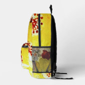 Mooie Gebloemde Monogramprint Bedrukte Rugzak (Rechts)