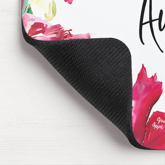 Mooie Geboorte Maand Bloemen/Augustus Muismat (Hoek)