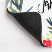 Mooie Geboorte Maand Bloemen/Januari Muismat (Hoek)