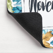 Mooie Geboorte Maand Bloemen/November Muismat (Hoek)