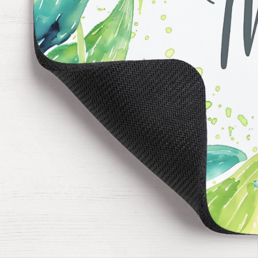 Mooie geboortemaand bloemen/mei muismat (Hoek)