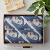 Mooie Gebroken Fantasie Goth Horror Surrealistisch Tissuepapier (Geschenk)