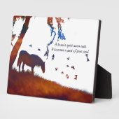 Mooie gedenksterminalistische geest fotoplaat (Zijkant)