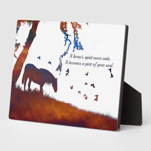 Mooie gedenksterminalistische geest fotoplaat (Zijkant)