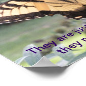 Mooie gedicht en foto voor gehandicapte kinderen poster (Hoek)