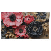 Mooie gedroogde bloem arrangement kussensloop (Voorkant-Links)