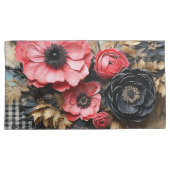 Mooie gedroogde bloem arrangement kussensloop (Voorkant-Rechts)